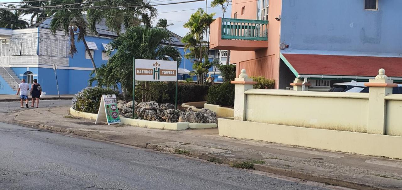 Hastings Towers 4D - Studio Apt Opp Beach Bridgetown Bagian luar foto