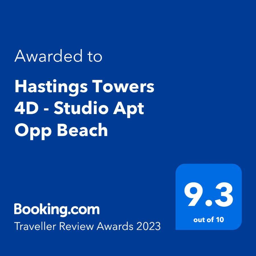 Hastings Towers 4D - Studio Apt Opp Beach Bridgetown Bagian luar foto